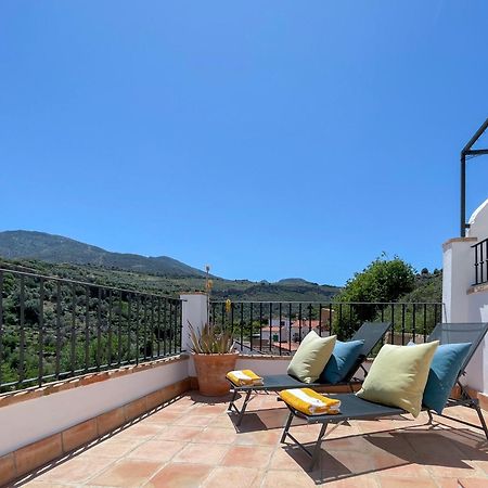 Stunning Spanish White Village Home Private Pool Stunning Views Saleres Exterior photo